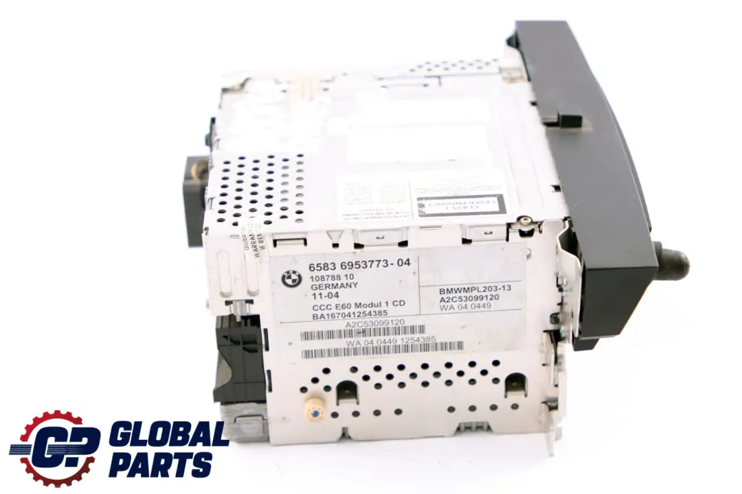 CCC CD Professional Navigation System Controller Radio Unit to BMW E60 E61 with Part number 6953773 BMW E60 E61 CCC CD Professional Navigation System Controller Radio Unit - SKU 6953773 - Part number 6953773