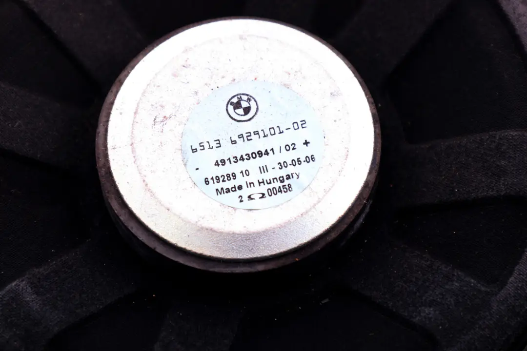 BMW E81 E82 E87 E88 E90 E91 E92 E93 Zentralbass links HIFI SYSTEM - SKU 6954875 - Teilenummer 6954875