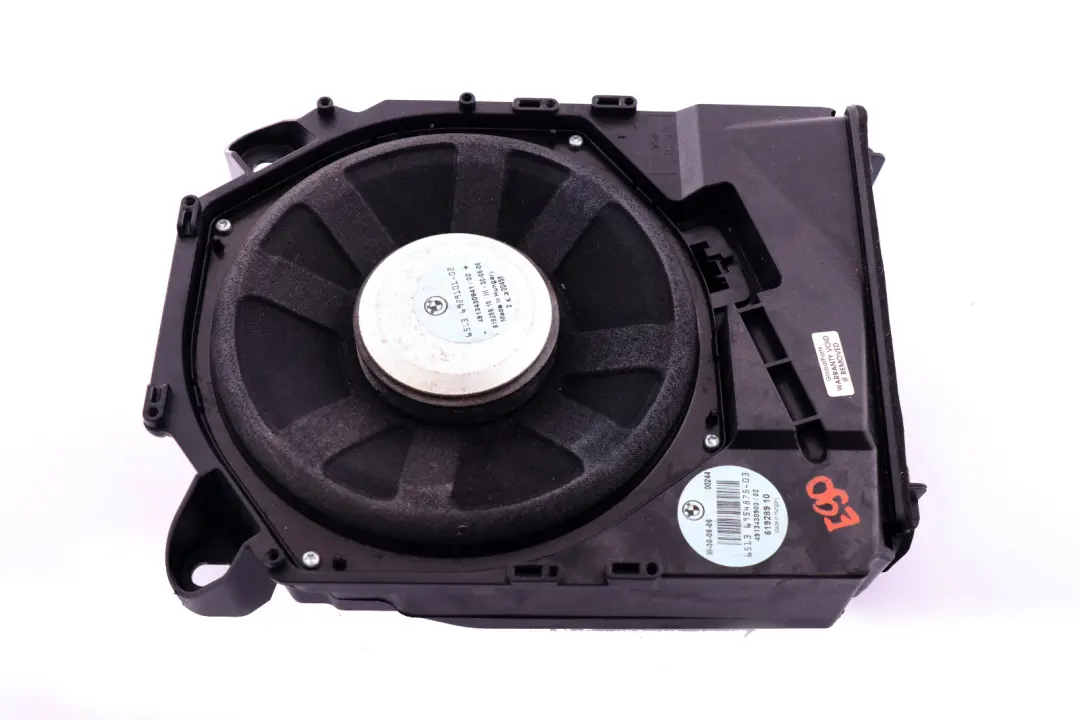 Zentralbass links HIFI SYSTEM für BMW E81 E82 E87 E88 E90 E91 E92 E93 mit Teilenummer 6954875 BMW E81 E82 E87 E88 E90 E91 E92 E93 Zentralbass links HIFI SYSTEM - SKU 6954875 - Teilenummer 6954875