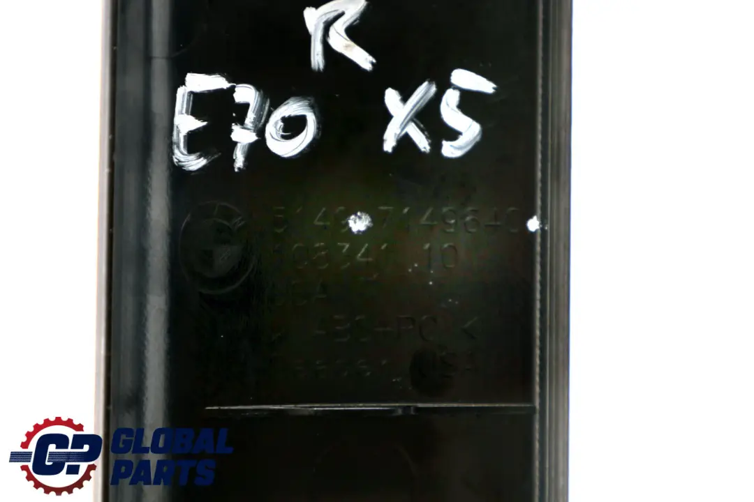 Pannello Coperchio Baule Posteriore Destro per BMW E70 con numero di parte 6954896 BMW E70 Pannello Coperchio Baule Posteriore Destro - SKU 6954896 - Numero di parte 6954896