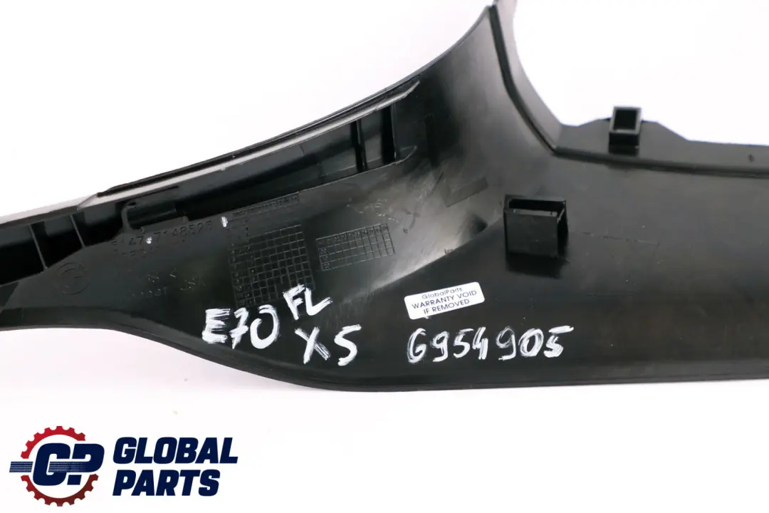 BMW X5 er E70 Zierleiste Abdeckleiste Einstieg Inner Brüstung Vorne Links N/S - SKU 6954905 - Teilenummer 6954905
