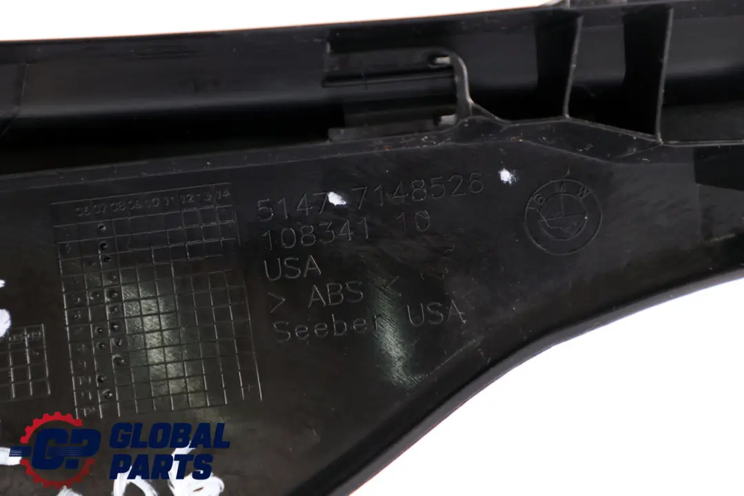 BMW X5 er E70 Tür Eingang Abdeckleiste Zierleiste Innen Sill Vorne Rechts - SKU 6954906 - Teilenummer 6954906