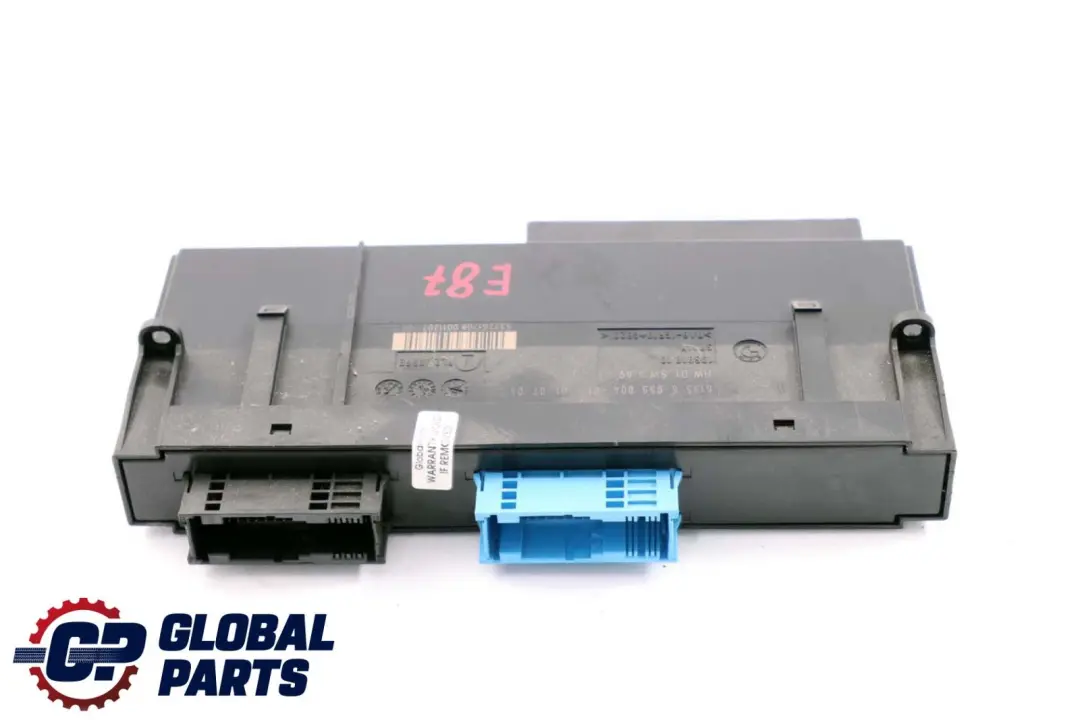 ECU Module de controle du corps PL2 JBBFE 6135 pour BMW 1 Serie E87 à propos du numéro de pièce 6955004 BMW 1 Serie E87 ECU Module de controle du corps PL2 JBBFE 6135 - SKU 6955004 - Numéro de pièce 6955004