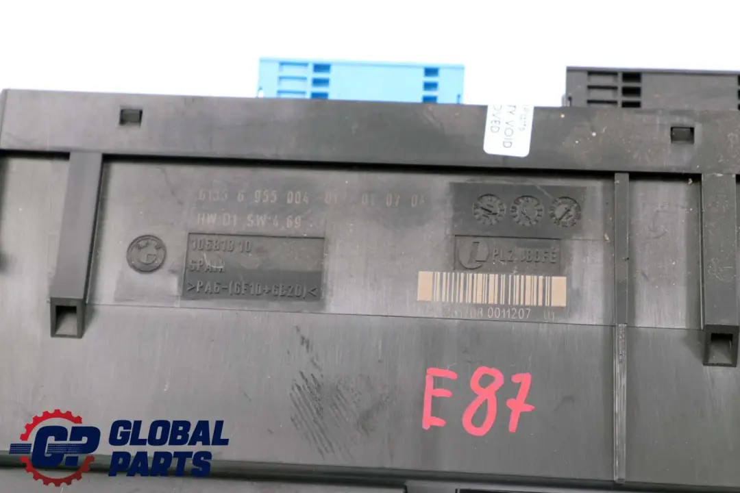 BMW 1 Serie E87 ECU Module de controle du corps PL2 JBBFE 6135 - SKU 6955004 - Numéro de pièce 6955004