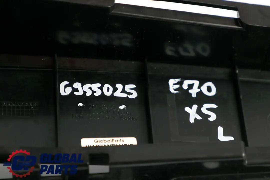 BMW X5 E70 Rail Maletero Izquierdo N/S - SKU 6955025 - Número de pieza 6955025