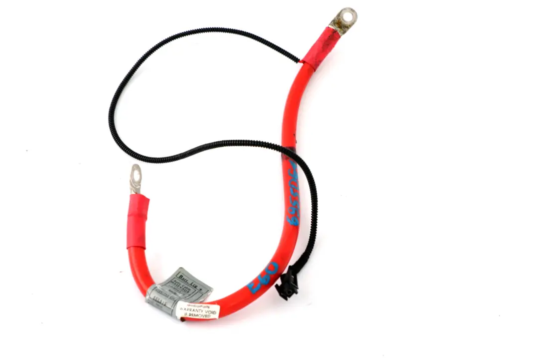 Positive Battery Cable Plus Pole Lead to BMW E60 E61 with Part number 6955061 BMW E60 E61 Positive Battery Cable Plus Pole Lead - SKU 6955061 - Part number 6955061