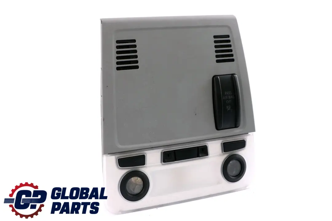 Front Switch Unit Luz De techo Alaskagrau Gris para BMW E81 E82 E87 E87N LCI con número de pieza 6955276 BMW E81 E82 E87 E87N LCI Front Switch Unit Luz De techo Alaskagrau Gris - SKU 6955276 - Número de pieza 6955276