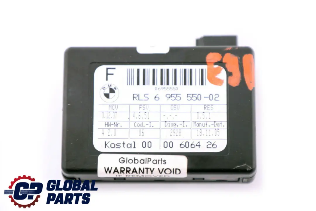 Czujnik Sensor Deszczu Światła do BMW E87 E90 o numerze 6955550 BMW E87 E90 Czujnik Sensor Deszczu Światła - SKU 6955550 - Numer Części 6955550