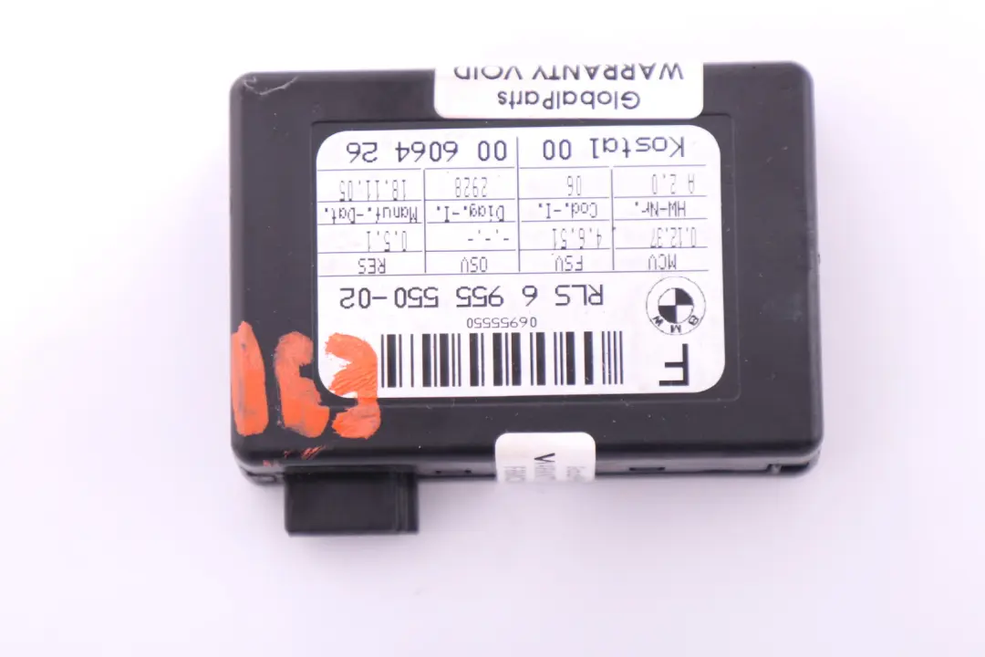 Capteur De Pluie pour BMW E81 E87 E90 E91 Mini Cooper R56 à propos du numéro de pièce 6955550 BMW E81 E87 E90 E91 Mini Cooper R56 Capteur De Pluie - SKU 6955550 - Numéro de pièce 6955550