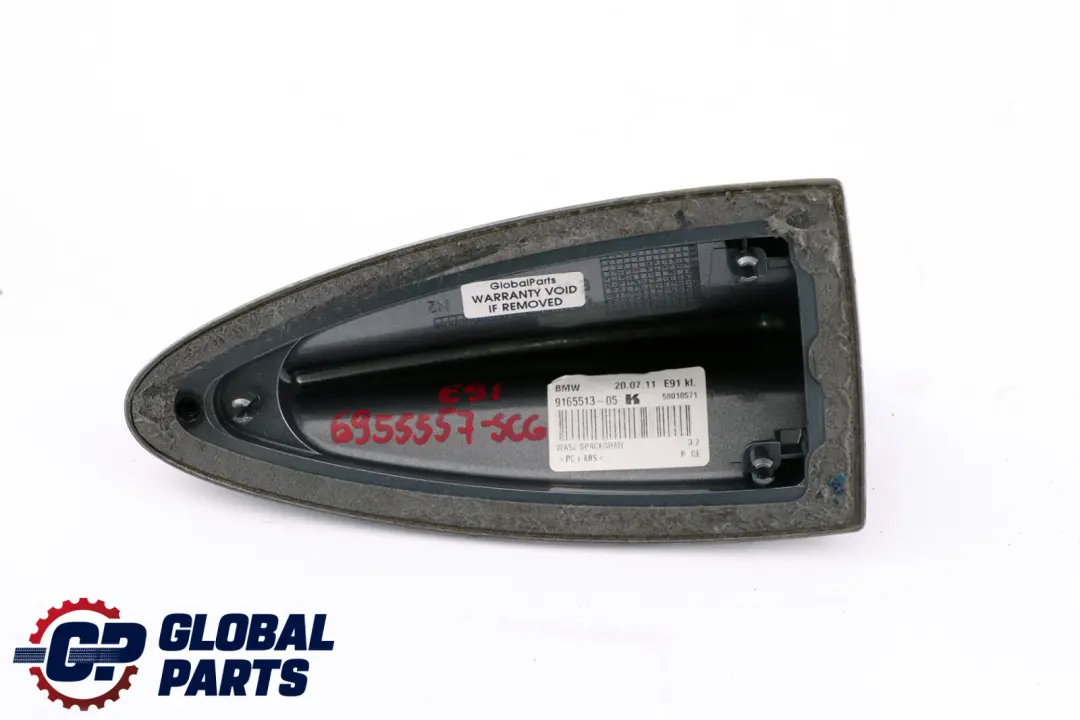 BMW 3 Series E91 E91N LCI Shark Roof Antenna Aerial Housing Spacegrau Grey - SKU 6955557-SCG - Part number 6955557