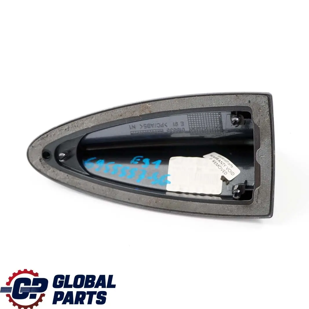 BMW 3 E91 E91N LCI Boitier Vide Antenne de Toit Boitier Mousseux Graphite A22 - SKU 6955557-SG - Numéro de pièce 6955557
