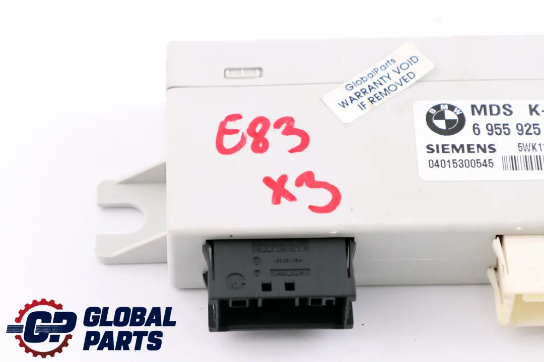 Unità di Controllo Tetto Panoramico Alzabile per BMW X5 E53 X3 E83 con numero di parte 6955925 BMW X5 E53 X3 E83 Unità di Controllo Tetto Panoramico Alzabile - SKU 6955925 - Numero di parte 6955925