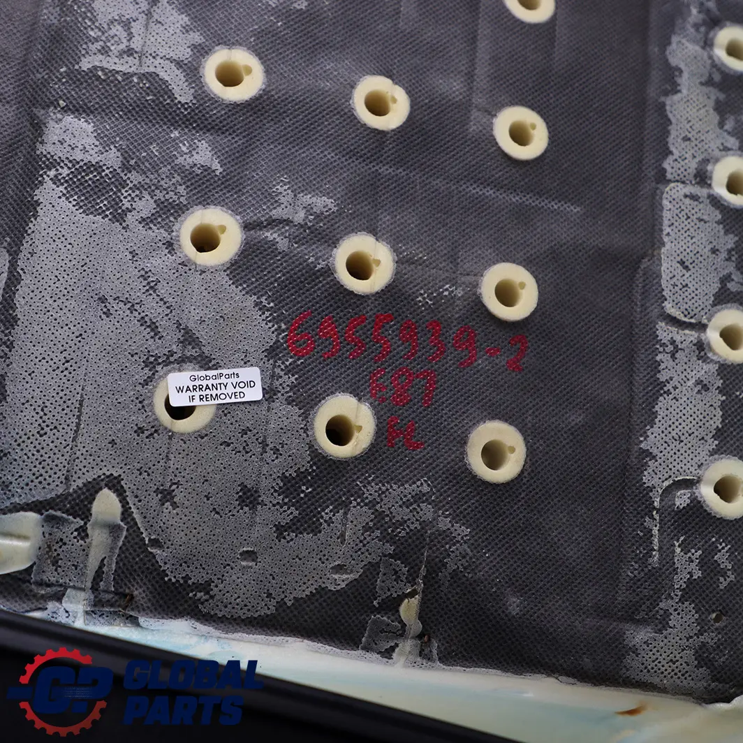 BMW 1 E87 LCI Sportsitz Vordersitz Links Lehne Bezug Stoff Network Anthrazit - SKU 6955939-2 - Teilenummer 6955939