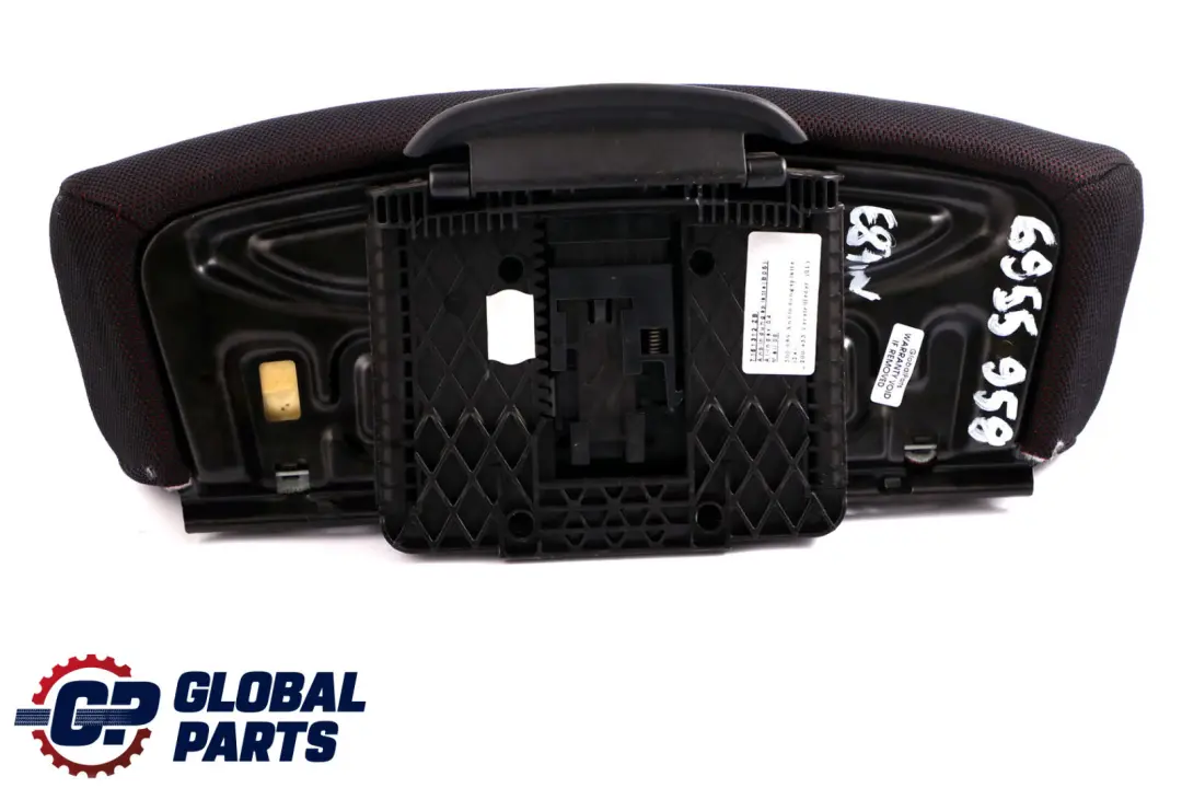 Front Seat Thigh Support Carrier Cloth Network Red to BMW 1 E87 LCI Sports with Part number 6955958 BMW 1 E87 LCI Sports Front Seat Thigh Support Carrier Cloth Network Red - SKU 6955958 - Part number 6955958