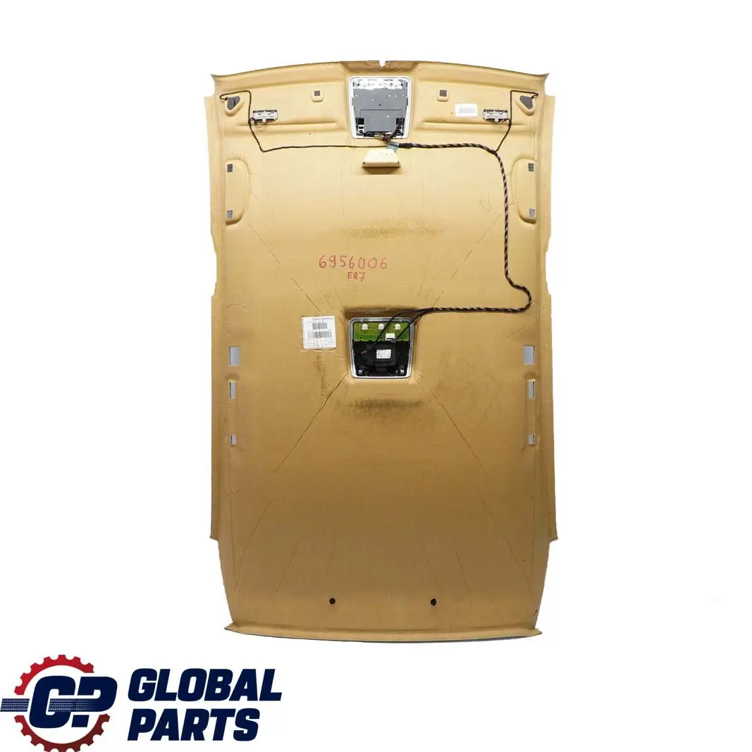 Genuine BMW 1 Series E87 E87N LCI Beige Headlining Roof Lining 7146353 7661724 to with Part number 6956006 Genuine BMW 1 Series E87 E87N LCI Beige Headlining Roof Lining 7146353 7661724 - SKU 6956006 - Part number 6956006