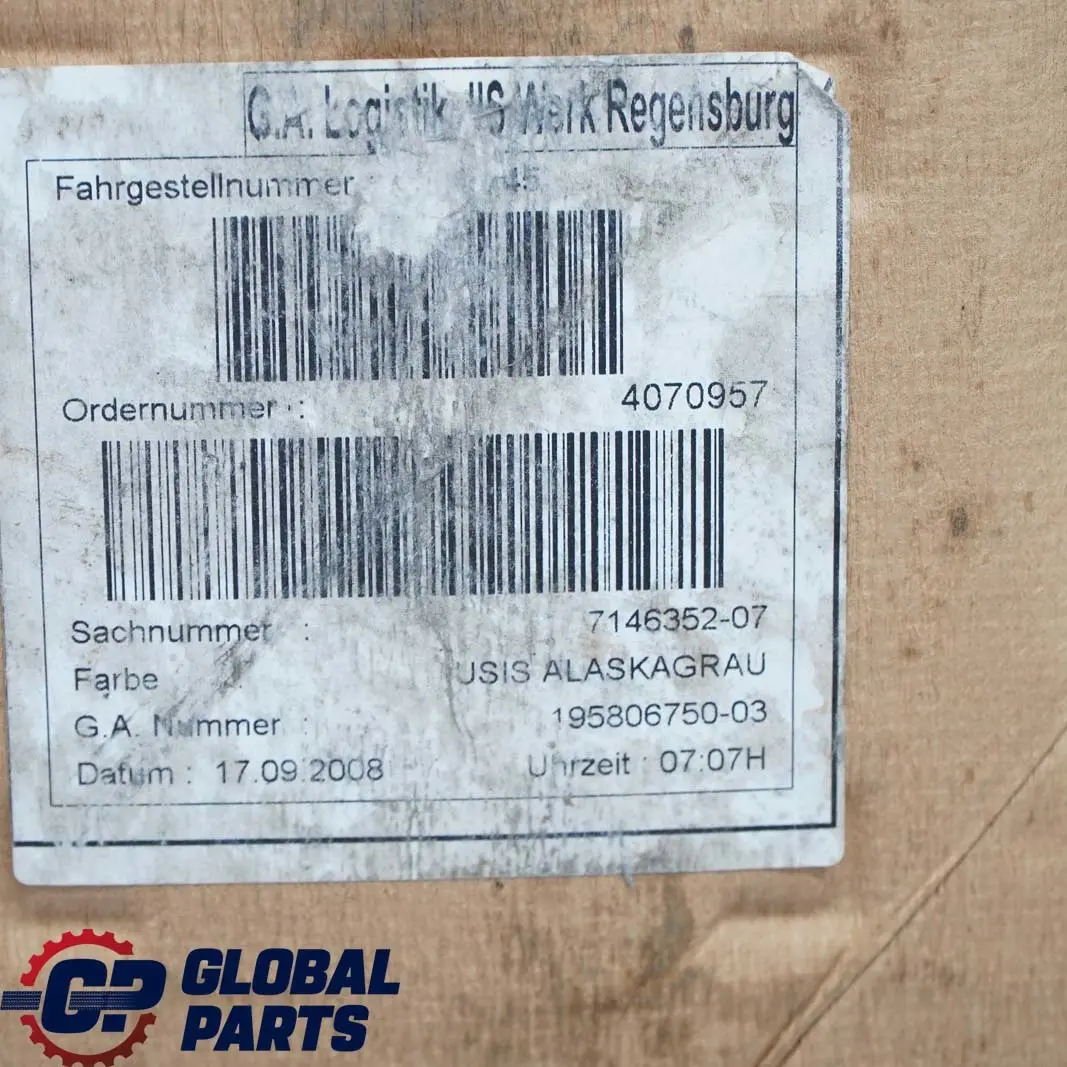 Podsufitka alaskagrau szara 7146352 do BMW E87 o numerze 6956007 BMW E87 Podsufitka alaskagrau szara 7146352 - SKU 6956007 - Numer Części 6956007