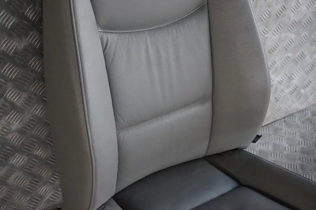 Grey Leather Interior Front Left Seat N/S to BMW 3 Series E90 E91 with Part number 6956379 BMW 3 Series E90 E91 Grey Leather Interior Front Left Seat N/S - SKU 6956379 - Part number 6956379