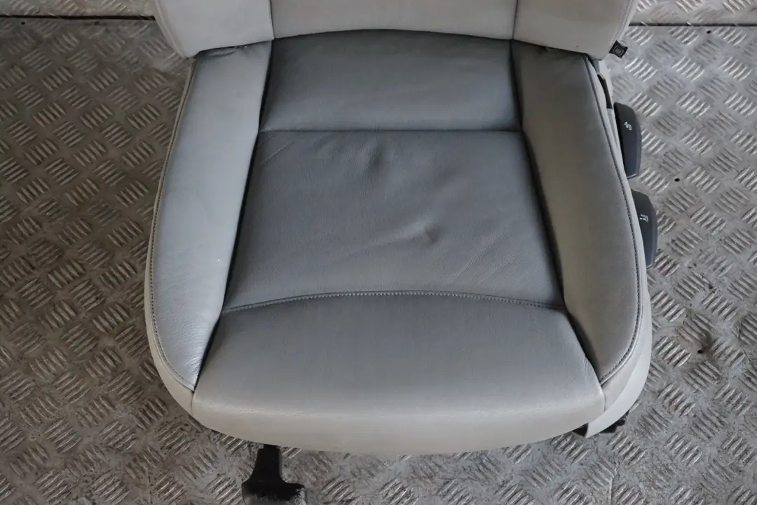 Grey Leather Interior Front Left Seat N/S to BMW 3 Series E90 E91 with Part number 6956379 BMW 3 Series E90 E91 Grey Leather Interior Front Left Seat N/S - SKU 6956379 - Part number 6956379