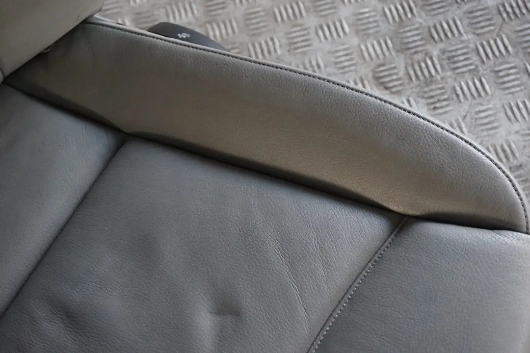 Grey Leather Interior Front Left Seat N/S to BMW 3 Series E90 E91 with Part number 6956379 BMW 3 Series E90 E91 Grey Leather Interior Front Left Seat N/S - SKU 6956379 - Part number 6956379