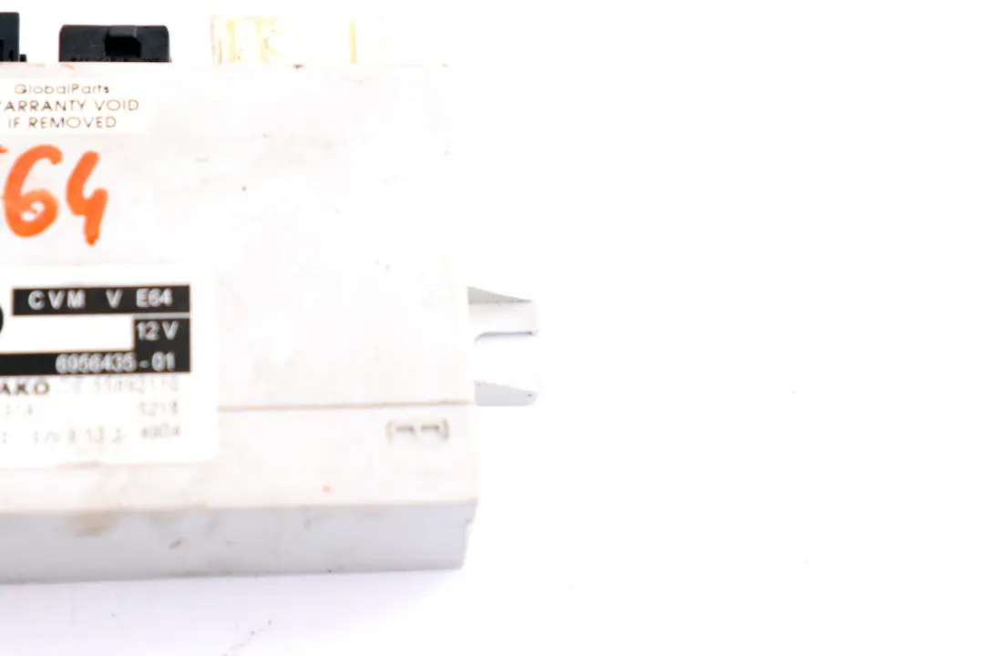 E64N Cabrio Convertible Folding Top Roof ECU Module to BMW 6 Series E64 with Part number 7209145 BMW 6 Series E64 E64N Cabrio Convertible Folding Top Roof ECU Module - SKU 6956435 - Part number 7209145