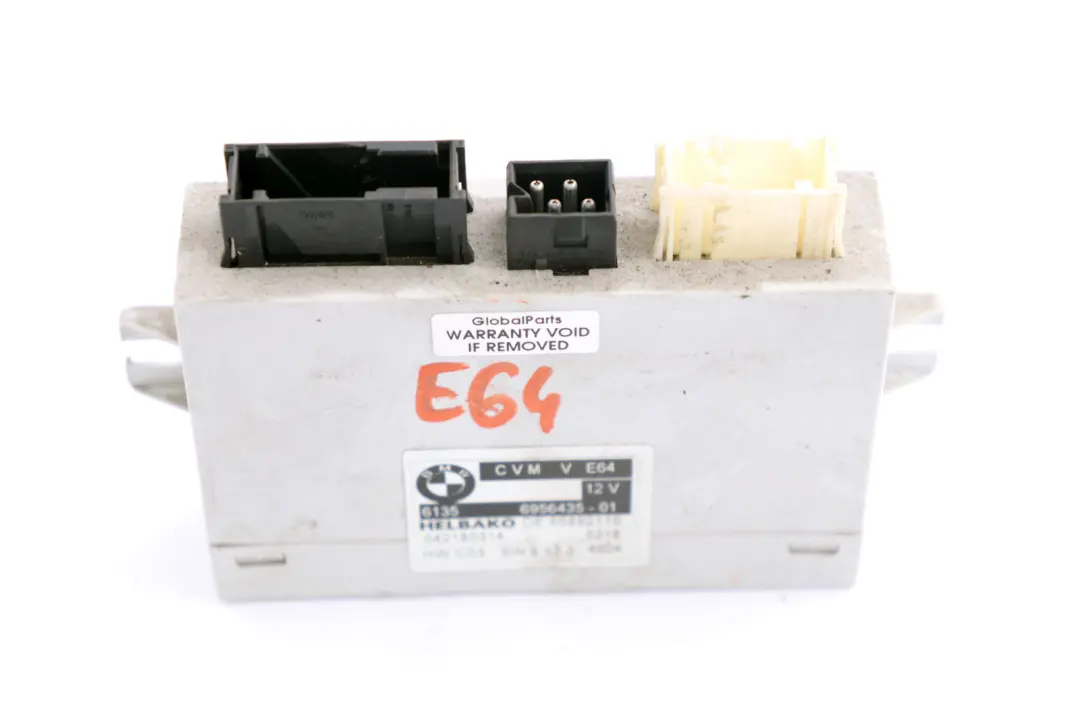 E64N Cabrio Convertible Folding Top Roof ECU Module to BMW 6 Series E64 with Part number 7209145 BMW 6 Series E64 E64N Cabrio Convertible Folding Top Roof ECU Module - SKU 6956435 - Part number 7209145