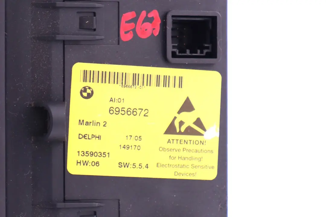 BMW E63 E63N LCI Przełącznik Konsoli Środkowej DTC PDC - SKU 6956672 - Numer Części 9169123