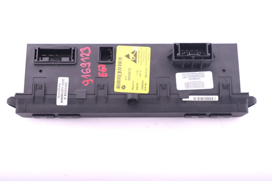 E63N LCI Console Centrale Interrupteur Centre DTC PDC pour BMW E63 à propos du numéro de pièce 9169123 BMW E63 E63N LCI Console Centrale Interrupteur Centre DTC PDC - SKU 6956672 - Numéro de pièce 9169123