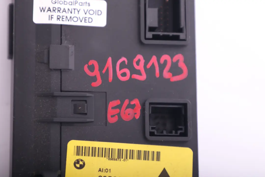 BMW E63 E63N LCI Przełącznik Konsoli Środkowej DTC PDC - SKU 6956672 - Numer Części 9169123