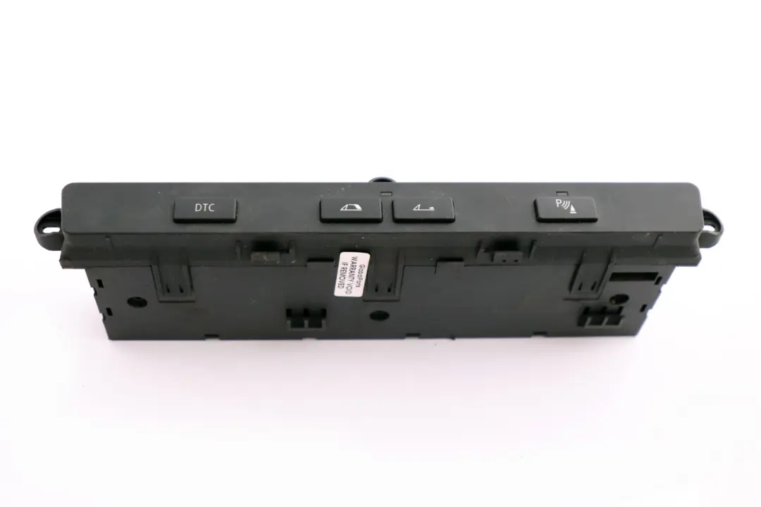 BMW E64 Cabrio Convertible Centre Console Panel Switch Control Unit - SKU 6956674 - Part number 6956674