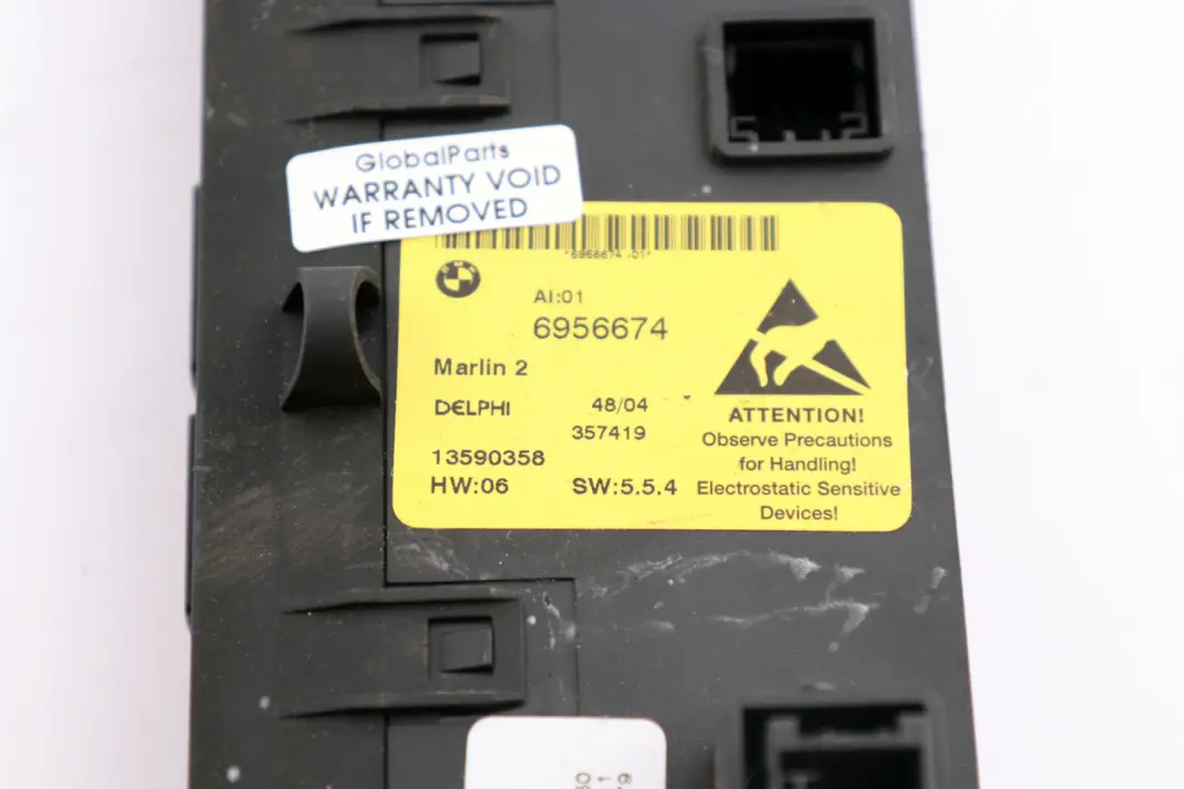 BMW E64 Cabrio Convertible Centre Console Panel Switch Control Unit - SKU 6956674 - Part number 6956674