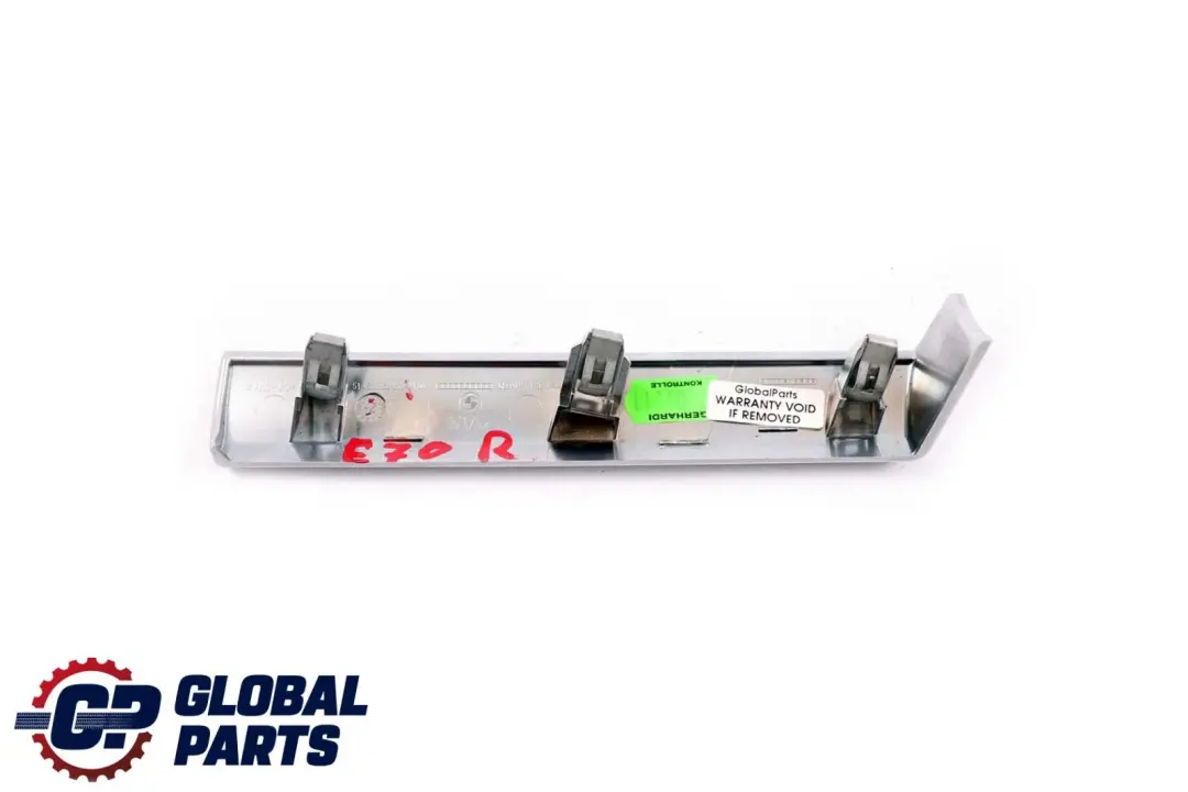 BMW X5 X6 er E70 E71 Dekorleiste Rechts Perlglanz Chrom - SKU 6956692 - Teilenummer 6956692