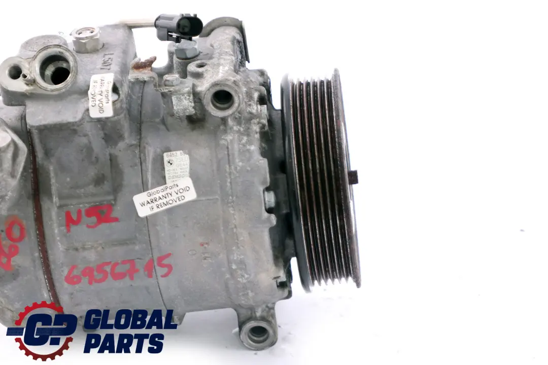 N52 A/C Air Conditioning Compressor Air Con Pump BMW E60 E63 525i 630i - SKU 6956715 - Part number 6956715