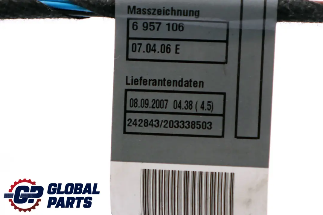 Anteriore Destro Lato Guida Porta Cavo Cablaggio Loom 6957111 per BMW E92 con numero di parte 6957114 BMW E92 Anteriore Destro Lato Guida Porta Cavo Cablaggio Loom 6957111 - SKU 6957114 - Numero di parte 6957114