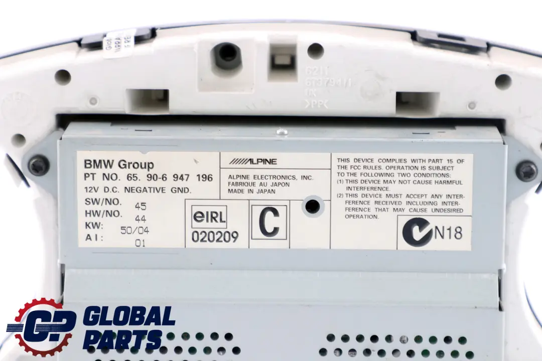 Mini R50 R52 Sat Nav GPS Navigation Par Satellite Tableau De Bord Tête - SKU 6957268 - Numéro de pièce 6957268