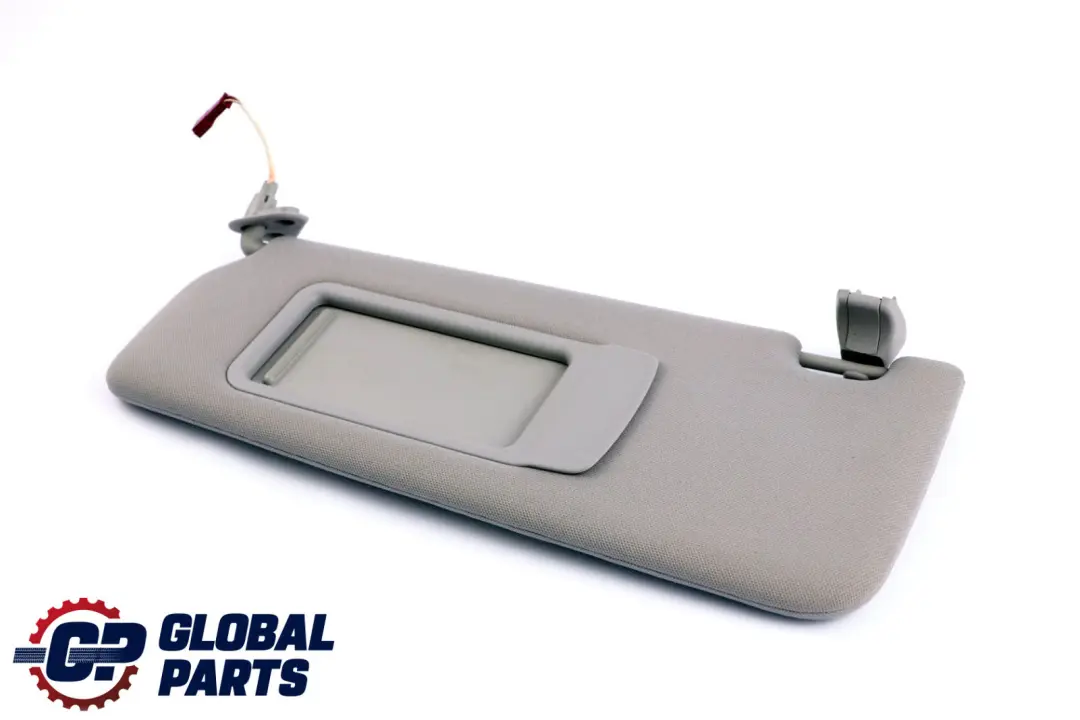 BMW 3 Series E92 LCI Cloth Fabric Sun Visor Mirror Grey Left N/S - SKU 6957337 - Part number 6957337