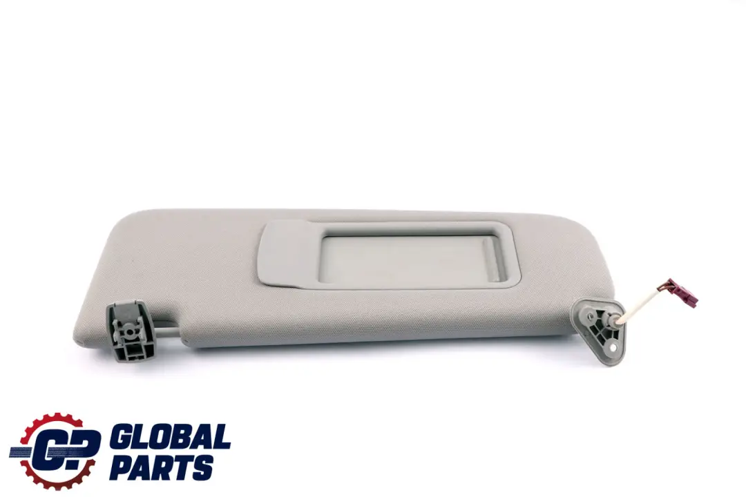 BMW 3 Series E92 LCI Cloth Fabric Sun Visor Mirror Grey Left N/S - SKU 6957337 - Part number 6957337