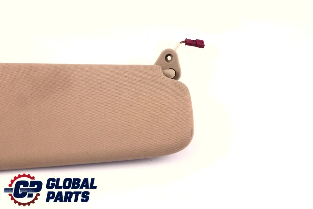 BMW E92 LCI Cloth Fabric Sun Visor Mirror Beige Left N/S - SKU 6957339 - Part number 6957339