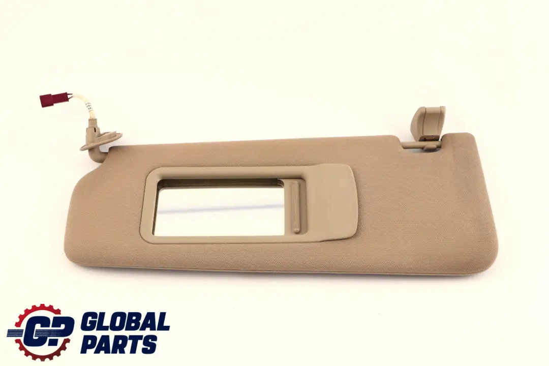 Cloth Fabric Sun Visor Mirror Beige Left N/S to BMW 3 Series E92 LCI with Part number 6957339 BMW 3 Series E92 LCI Cloth Fabric Sun Visor Mirror Beige Left N/S - SKU 6957339 - Part number 6957339