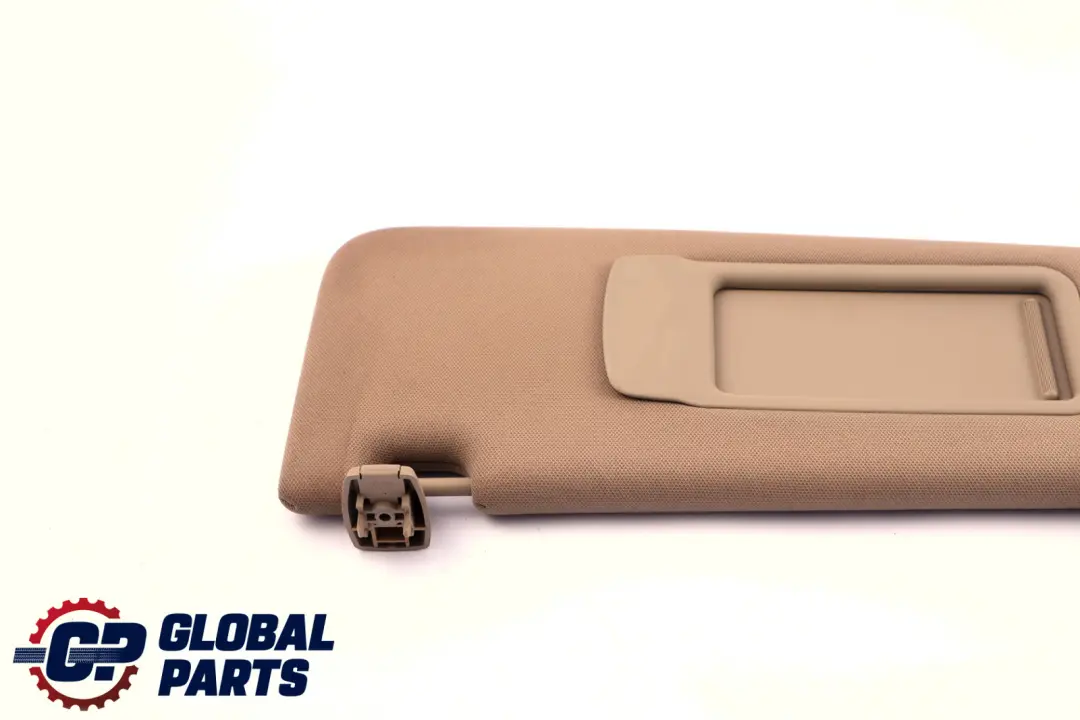 Specchietto parasole in tessuto beige sinistro per BMW E92 LCI con numero di parte 6957339 BMW E92 LCI Specchietto parasole in tessuto beige sinistro - SKU 6957339 - Numero di parte 6957339