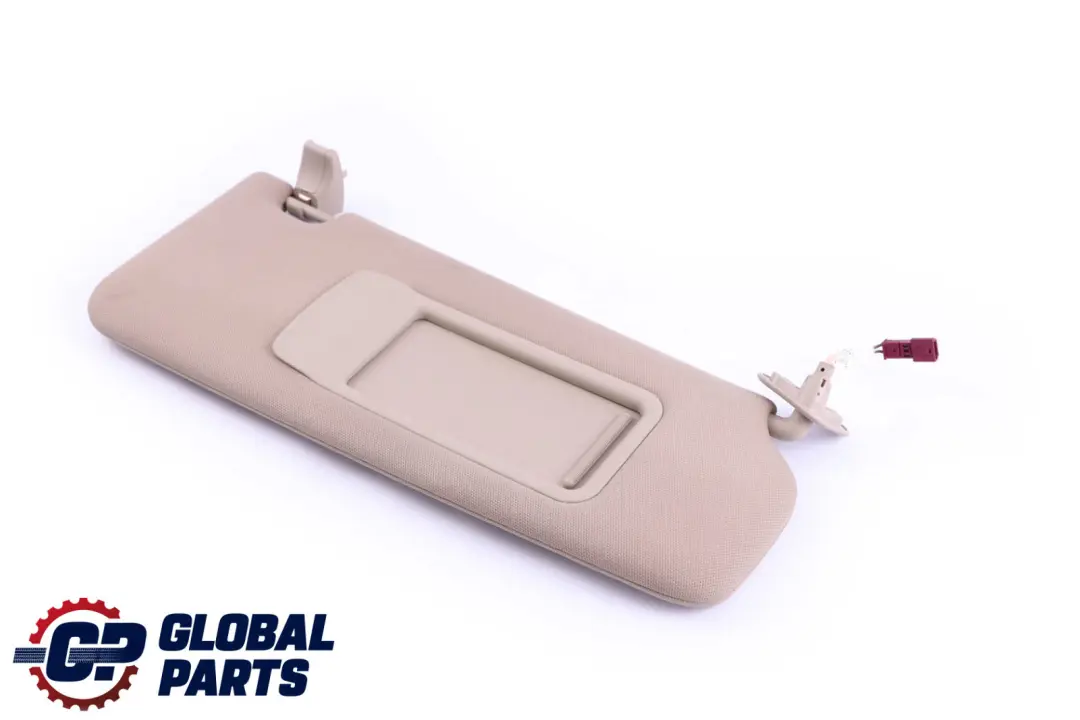 Série 3 E92 LCI Tissu Tissu pare-soleil miroir beige droite pour BMW à propos du numéro de pièce 6957340 BMW Série 3 E92 LCI Tissu Tissu pare-soleil miroir beige droite - SKU 6957340 - Numéro de pièce 6957340