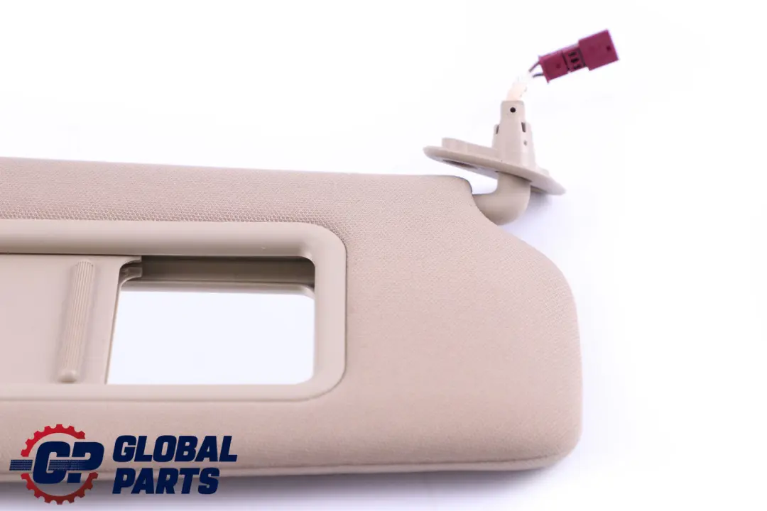 Série 3 E92 LCI Tissu Tissu pare-soleil miroir beige droite pour BMW à propos du numéro de pièce 6957340 BMW Série 3 E92 LCI Tissu Tissu pare-soleil miroir beige droite - SKU 6957340 - Numéro de pièce 6957340