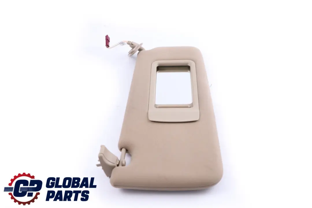 Tela Visera parasol Espejo Beige Derecha para BMW Serie 3 E92 LCI con número de pieza 6957340 BMW Serie 3 E92 LCI Tela Visera parasol Espejo Beige Derecha - SKU 6957340 - Número de pieza 6957340