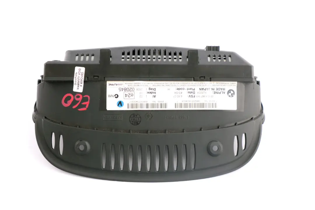 Bordmonitor 8,8" CCC 65826970343 für BMW E60 E90 mit Teilenummer 6989396 BMW E60 E90 Bordmonitor 8,8" CCC 65826970343 - SKU 6957343 - Teilenummer 6989396