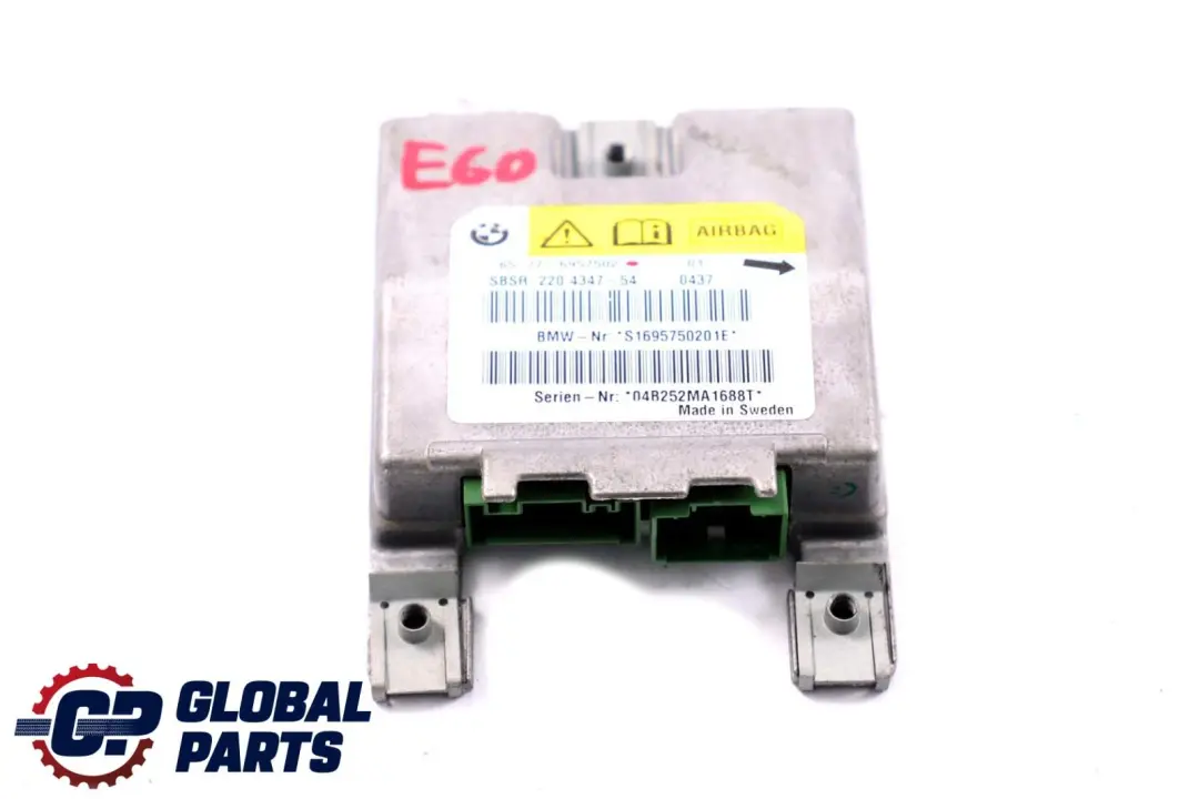 BMW E60 E61 E63 Moduł Sensor Poduszki Airbag - SKU 6957502 - Numer Części 6957502