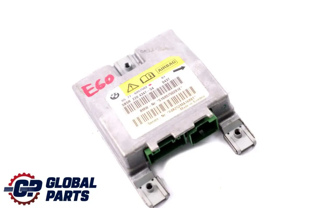 Sensor B-Säule Airbag Rechts für BMW E60 E61 E63 mit Teilenummer 6957502 BMW E60 E61 E63 Sensor B-Säule Airbag Rechts - SKU 6957502 - Teilenummer 6957502