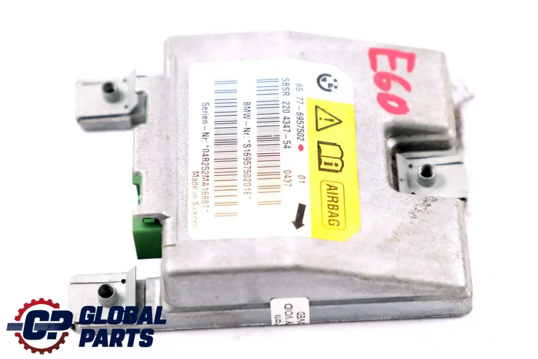 BMW E60 E61 E63 Sensor B-Säule Airbag Rechts - SKU 6957502 - Teilenummer 6957502