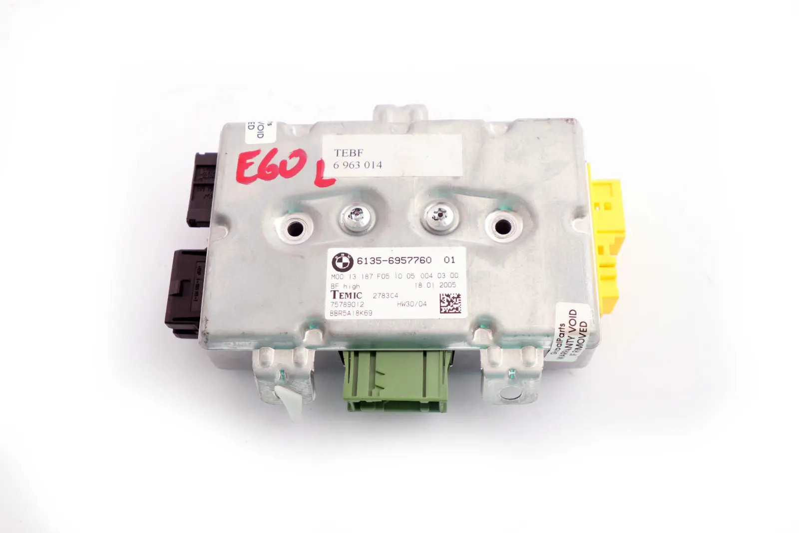 BMW E60 E61 E63 Module De Commande De Porte Côté Passager 6957760
