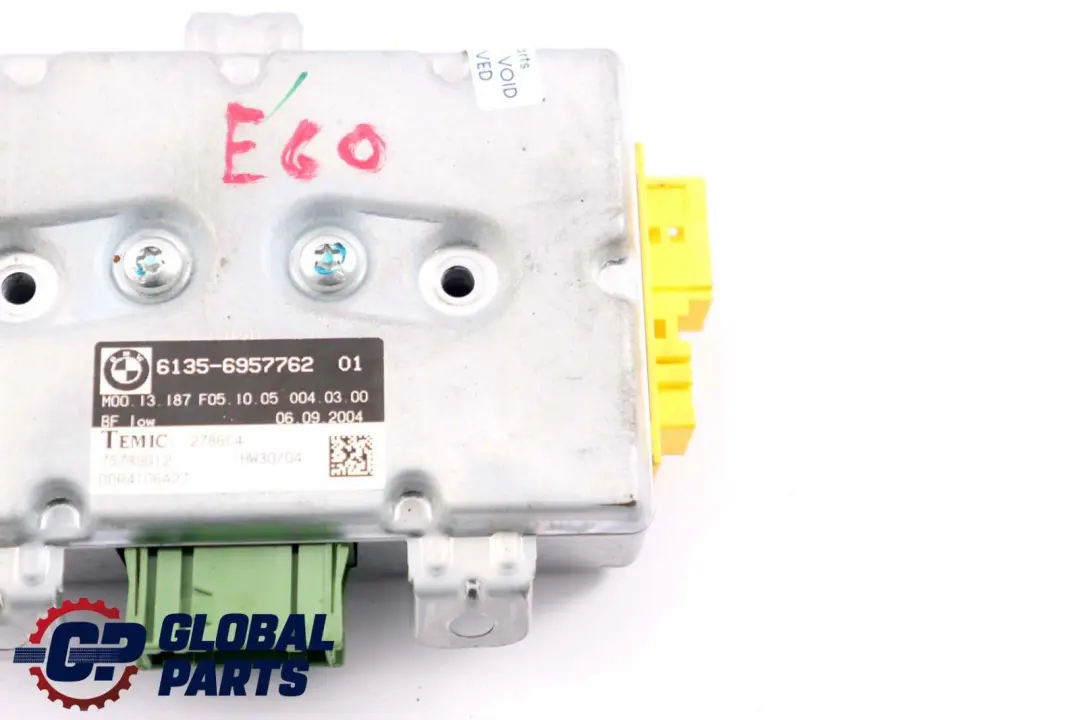  *BMW 5 6 er E60 E61 E63 Türmodul Vorne Links Steuergerät Modul - SKU 6957762 - Teilenummer 6957762