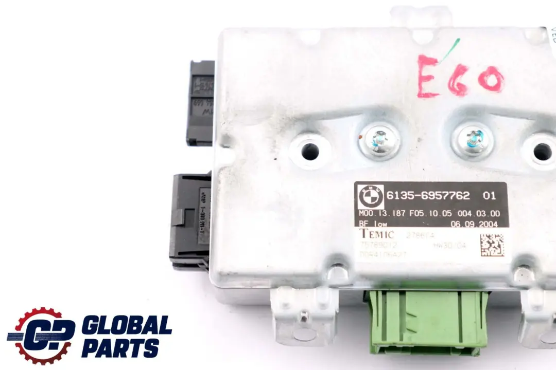 Modulo Controllo Airbag Portiera Passeggero per BMW E60 E61 E63 con numero di parte 6957762 BMW E60 E61 E63 Modulo Controllo Airbag Portiera Passeggero - SKU 6957762 - Numero di parte 6957762