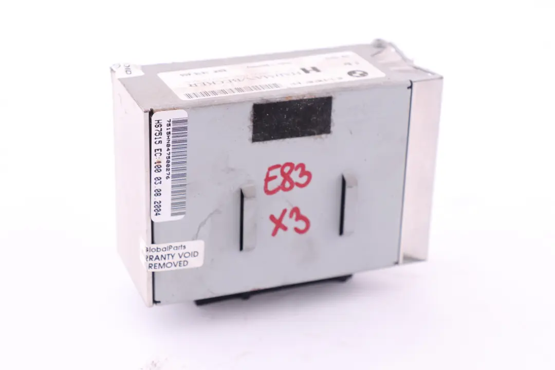 Amplificateur Système Stéréo Harman/Becker AMP pour BMW X3 E83 à propos du numéro de pièce 6957807 BMW X3 E83 Amplificateur Système Stéréo Harman/Becker AMP - SKU 6957807 - Numéro de pièce 6957807